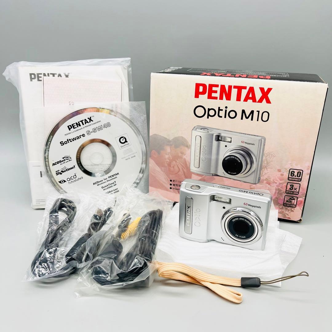 PENTAX OPTIO M10 シルバー　ペンタックス
