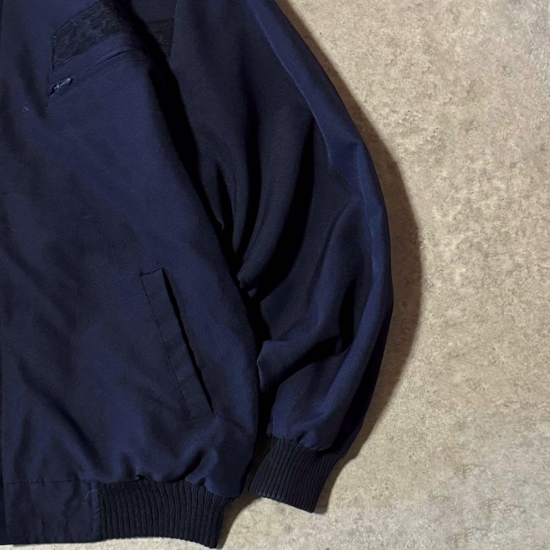 90s VINTAGE ボアライナーボンバージャケット ノーカラージャケット