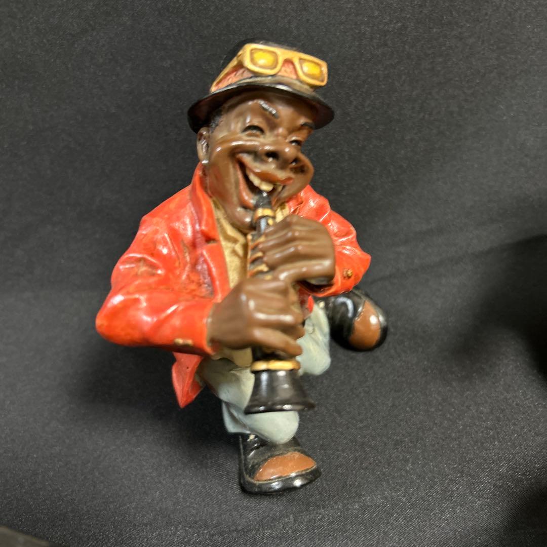 ジャズバンド 置物 フィギュア 元箱付属