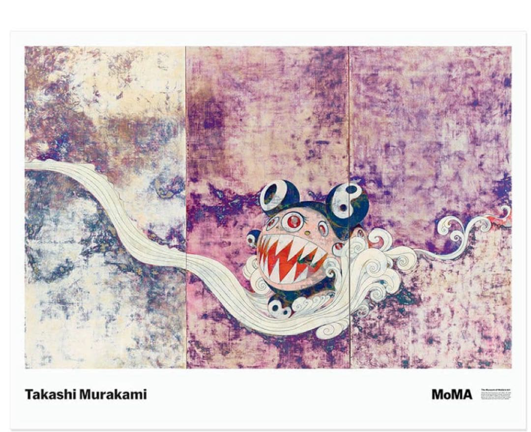 村上隆 版画 MoMA 《727》 （1996年）複製画ポスター　完売品