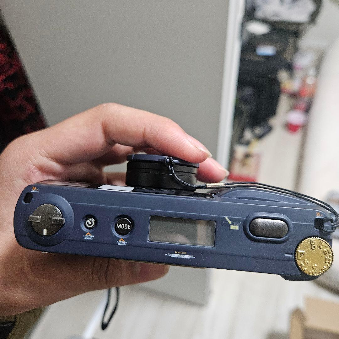 世界に一台フルカスタム RICOH GR21 | ダークネイビーカラ 一仕上げ