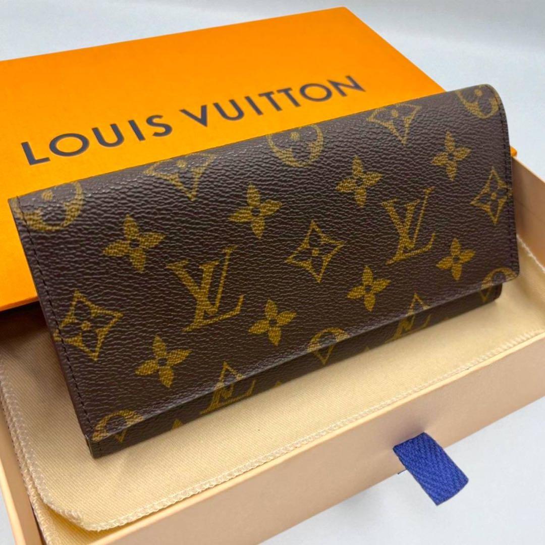 極美品　ルイヴィトン ポルト 円 3 カルトクレディ モノグラム 長財布　279