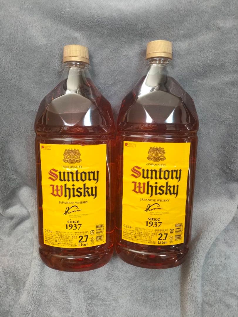 サントリー　角　ウイスキー　2.7リットル　新品未開封　即納　2本セット