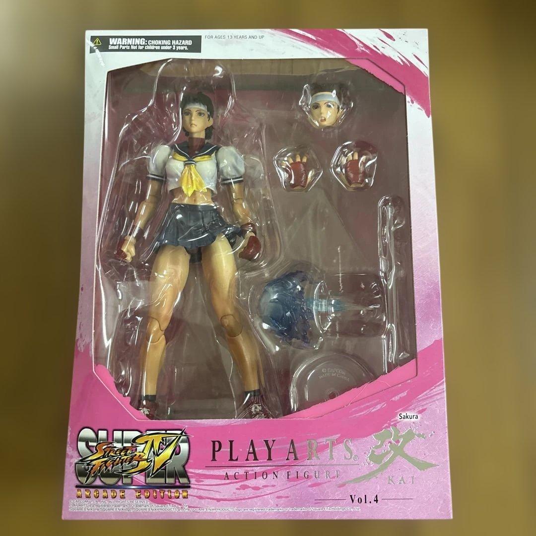 PLAY ARTS改 Vol.4 さくら スーパーストリートファイターIV