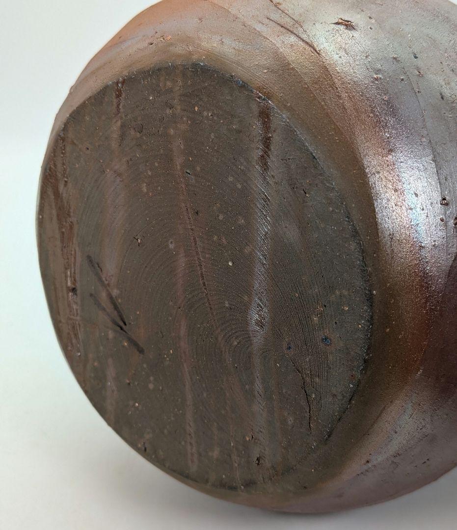 人間国宝 藤原雄 備前焼 花器 用心箱 花瓶 花入 花生 フラワーベース 華道具