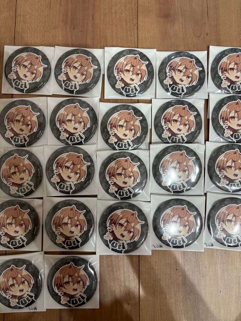 カラフルピーチうりさん 缶バッジ 2023 22個