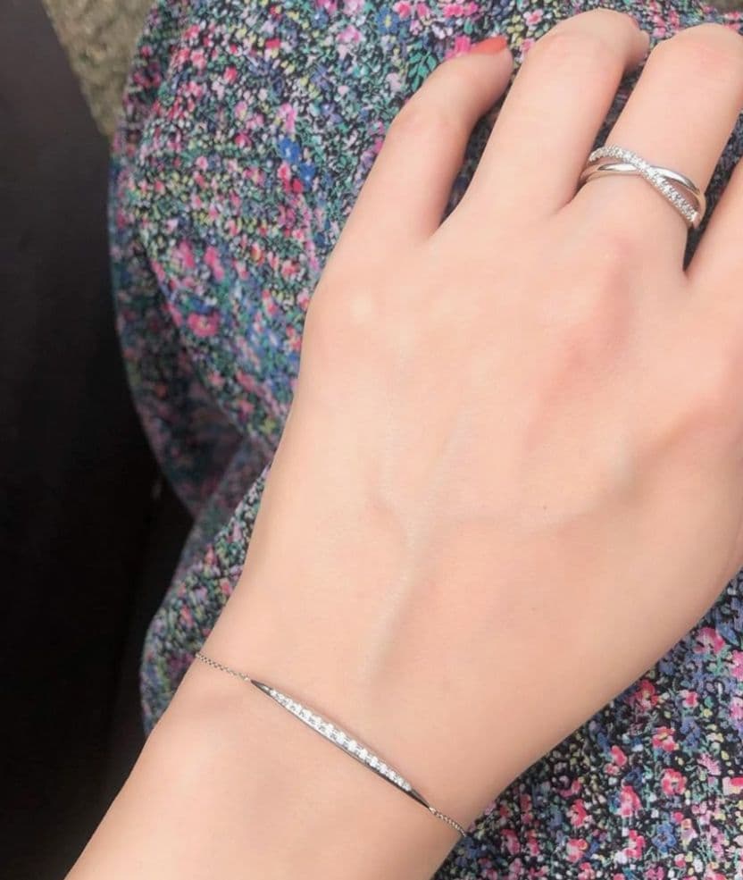 ヴァンドーム青山　ミューチュアルリング プラチナ　ダイヤ 13号