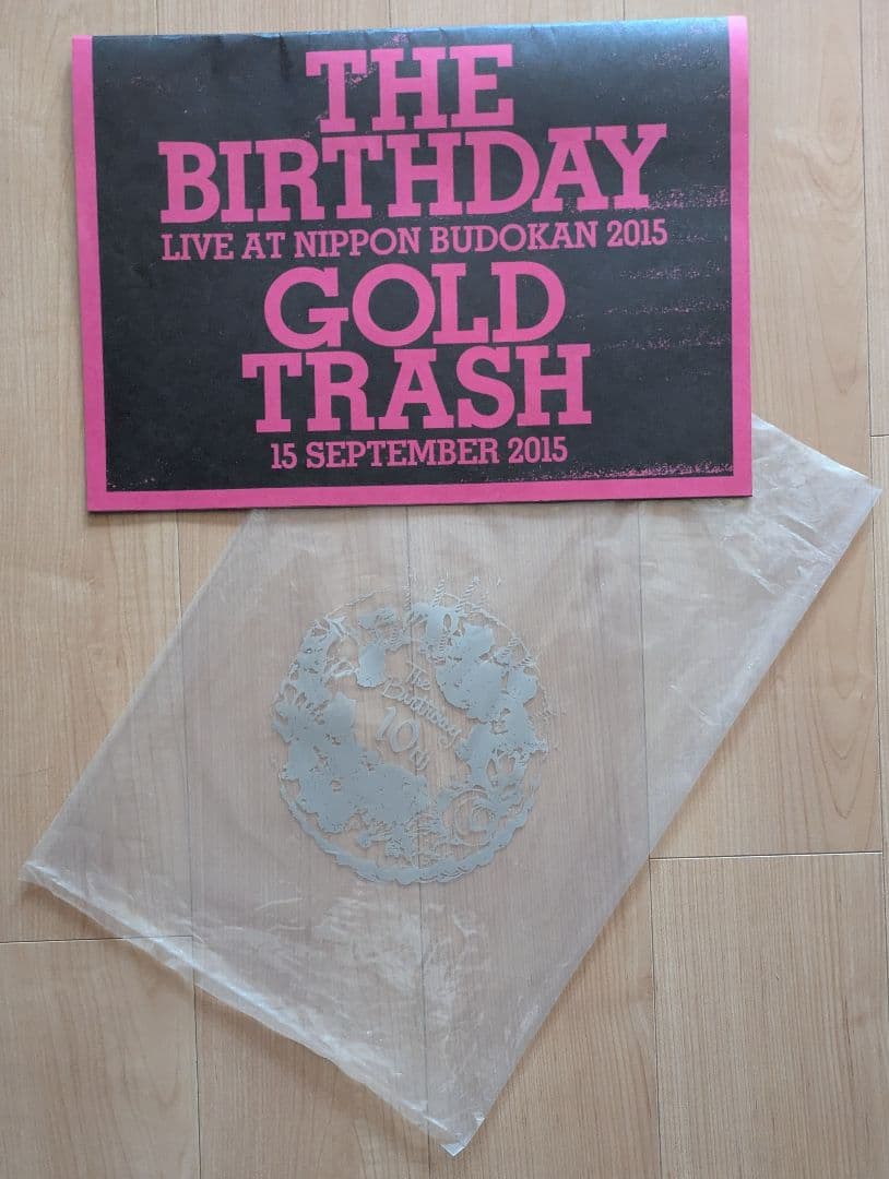 【The Birthday】GOLD TRASH　ツアータブロイド 2015レア