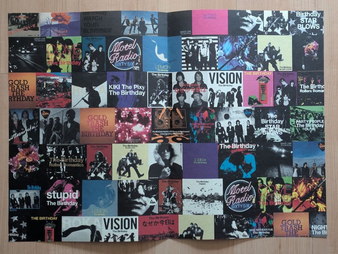 【The Birthday】GOLD TRASH　ツアータブロイド 2015レア