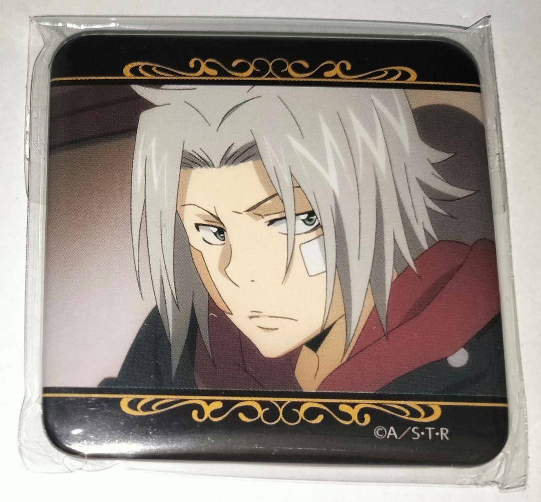 リボーン 獄寺隼人 スクエア缶バッジ その2 ナンジャタウン