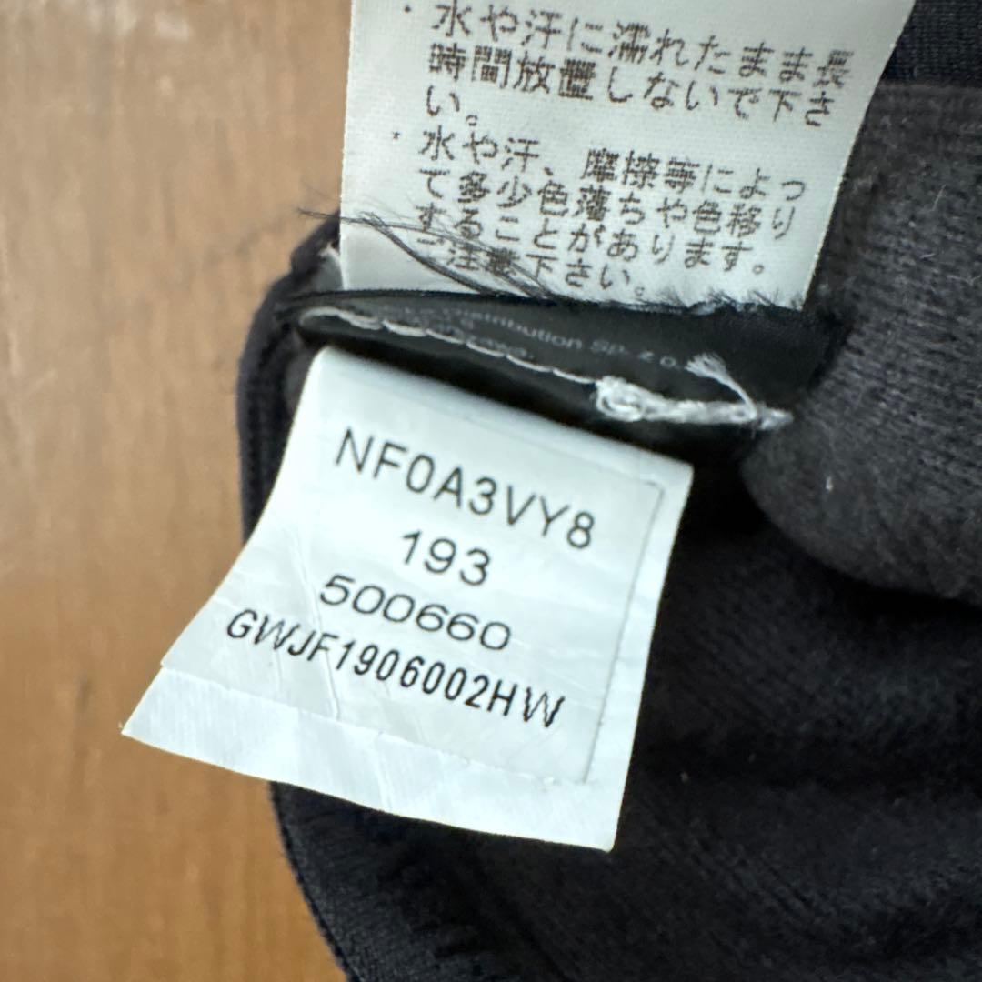 シュプリーム　ノースフェイス　手袋　フリース　グローブ　黒　ブラック