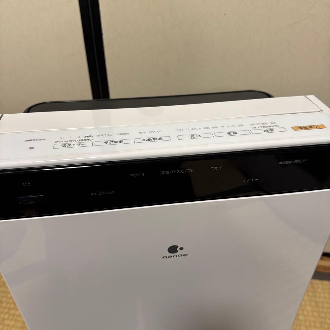 【清掃済】【完動品】Panasonic 加湿空気清浄機　ナノイー　F-VXL70