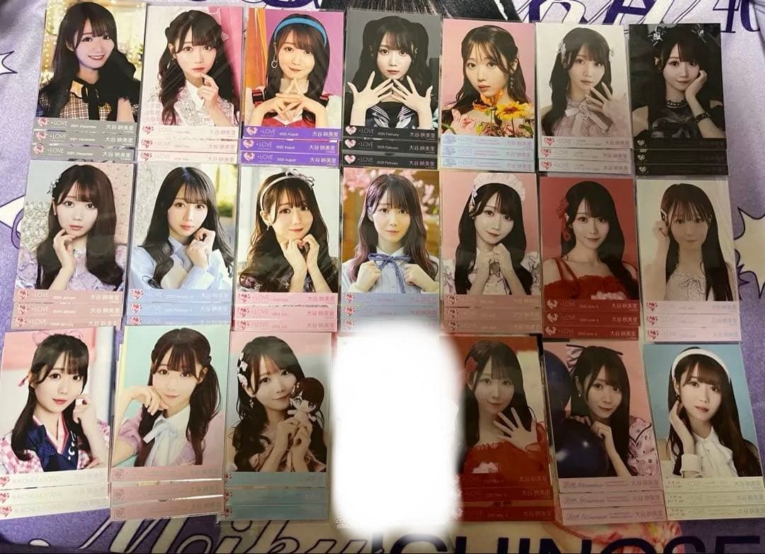 イコラブ 大谷映美里 生写真 コンプ、バラ、ミニフォト まとめ売り 4枚分