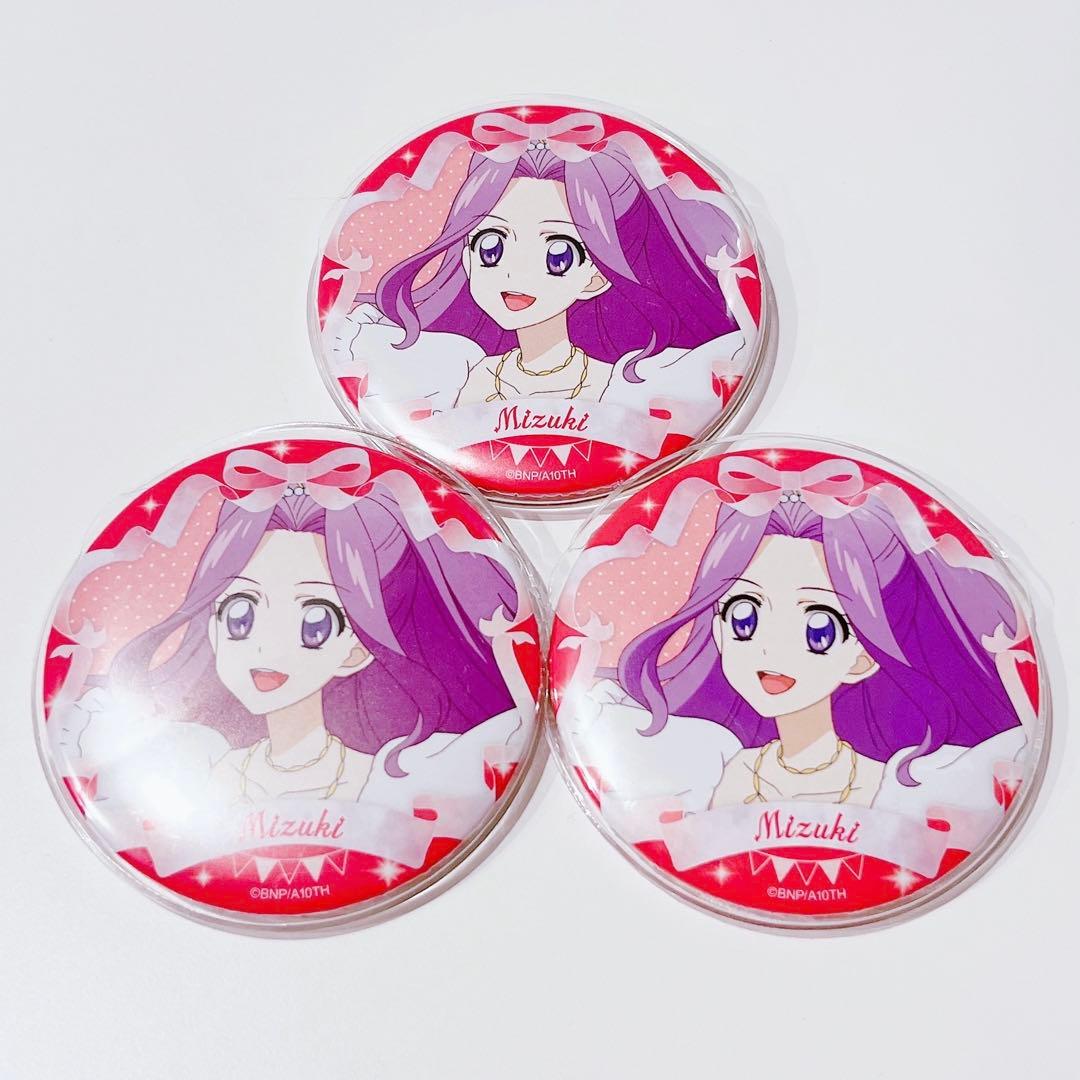 アイカツ　バースデー缶バッジ　美月