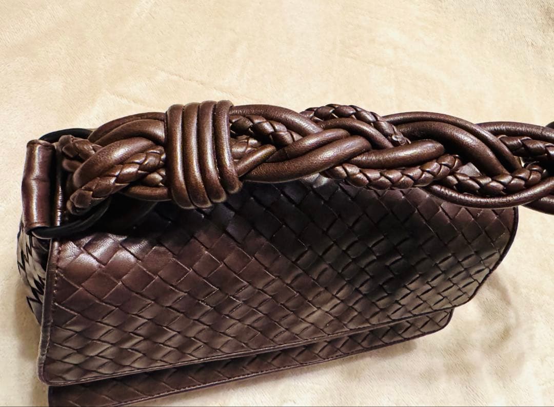 ★美品★Bottega Veneta ボッテガ イントレチャート バッグ