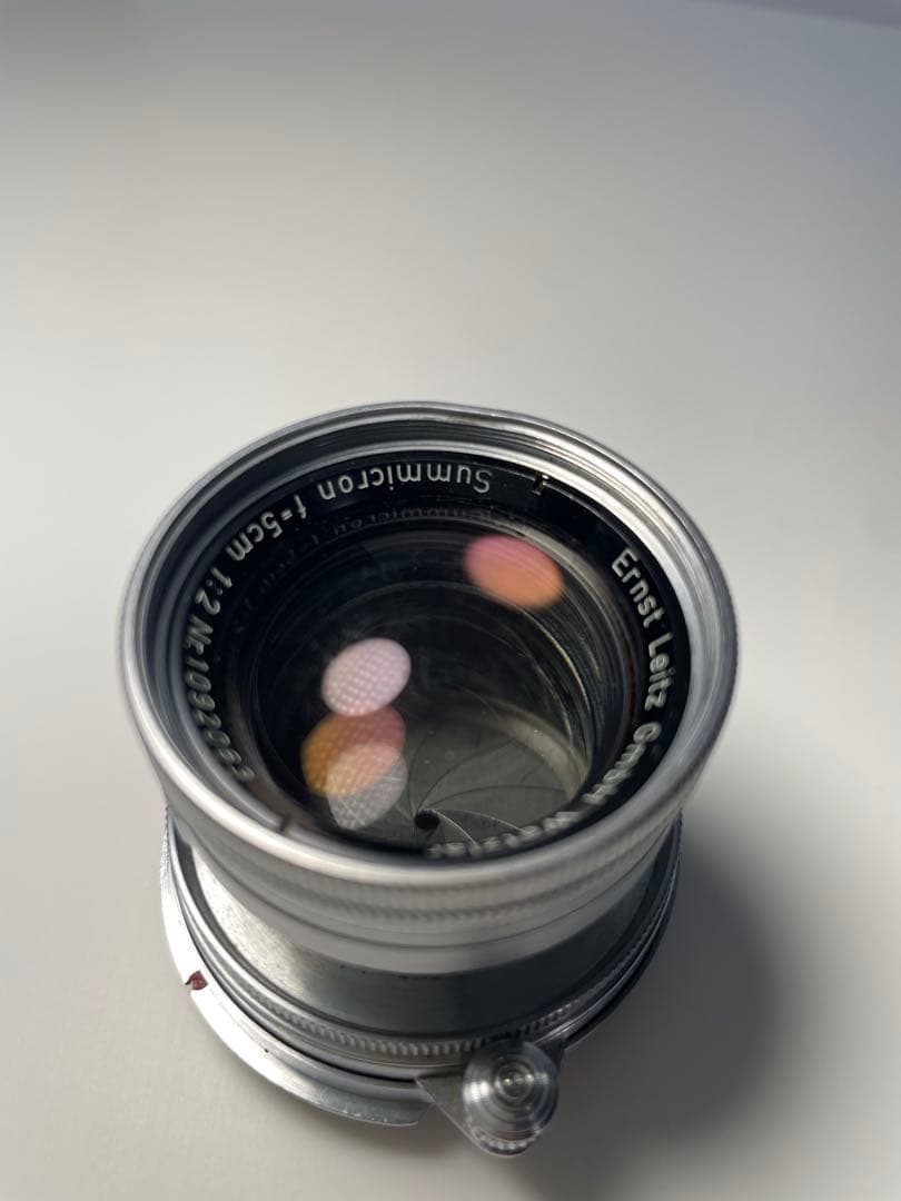 ライカ　ズミクロン M 50mm f2 沈胴　Leica summicron