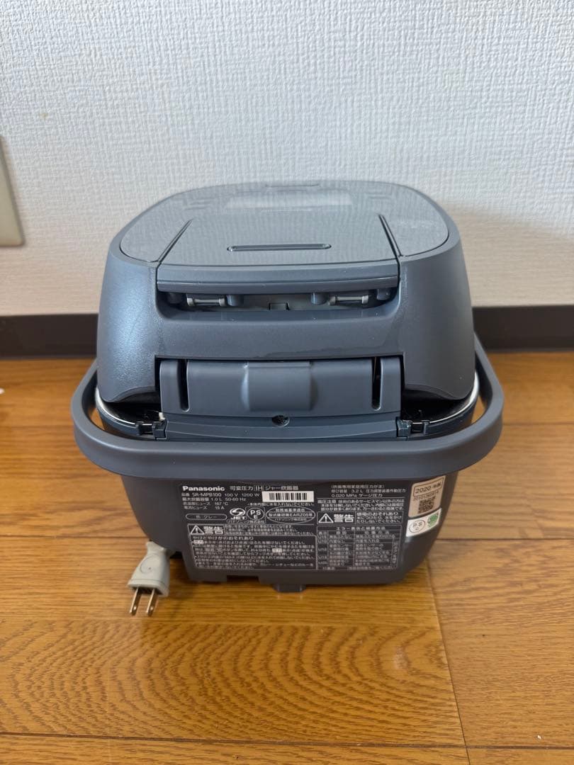 Panasonic 炊飯器 SR-MPB100 5.5合おどり炊き　2020年製