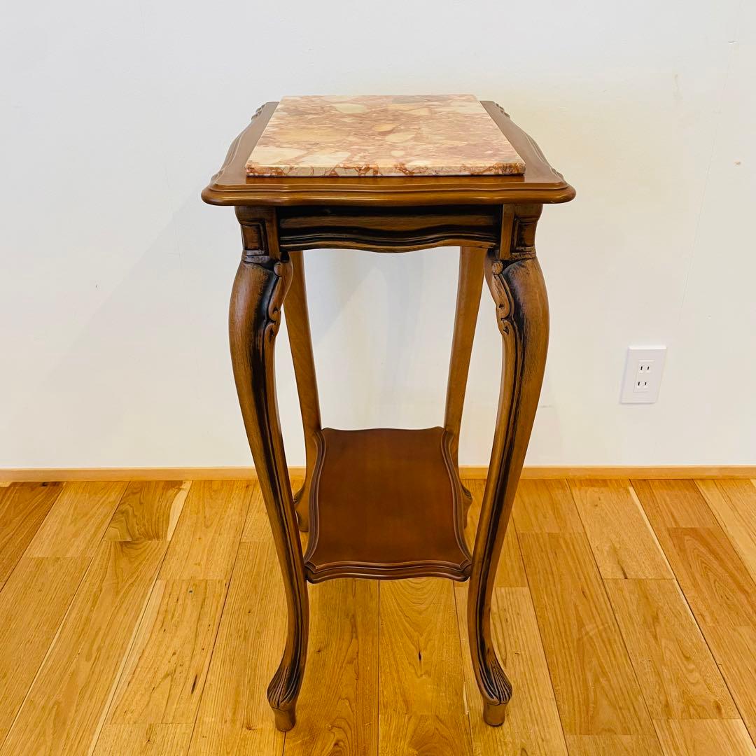 イタリア 大理石　猫脚 コンソール 台　テーブル アンティーク