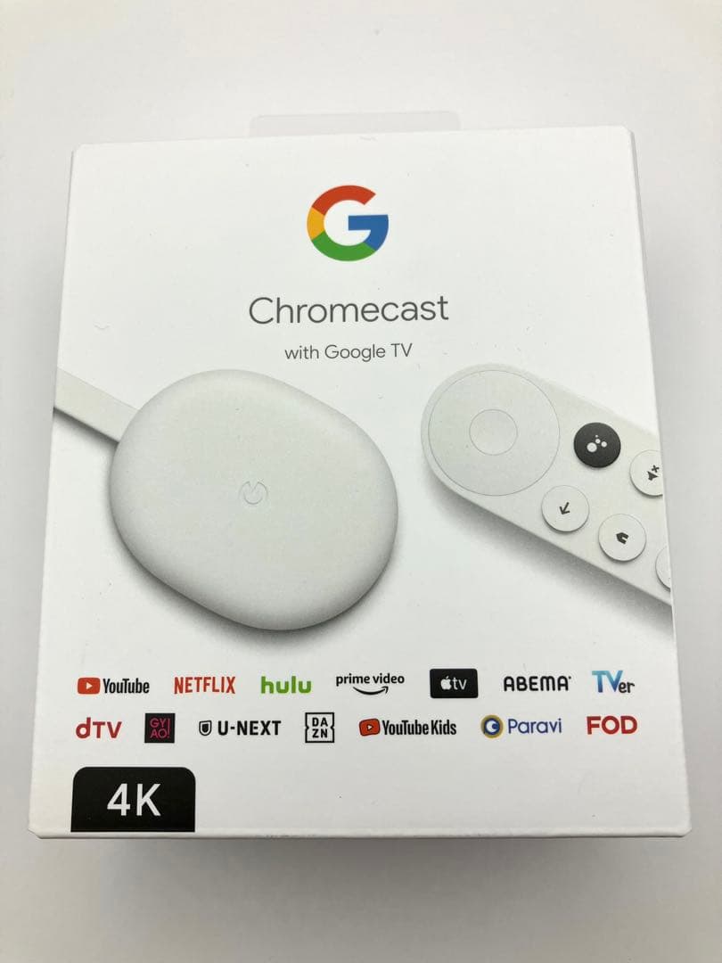 【美品】Chromecast with Google TV 4K