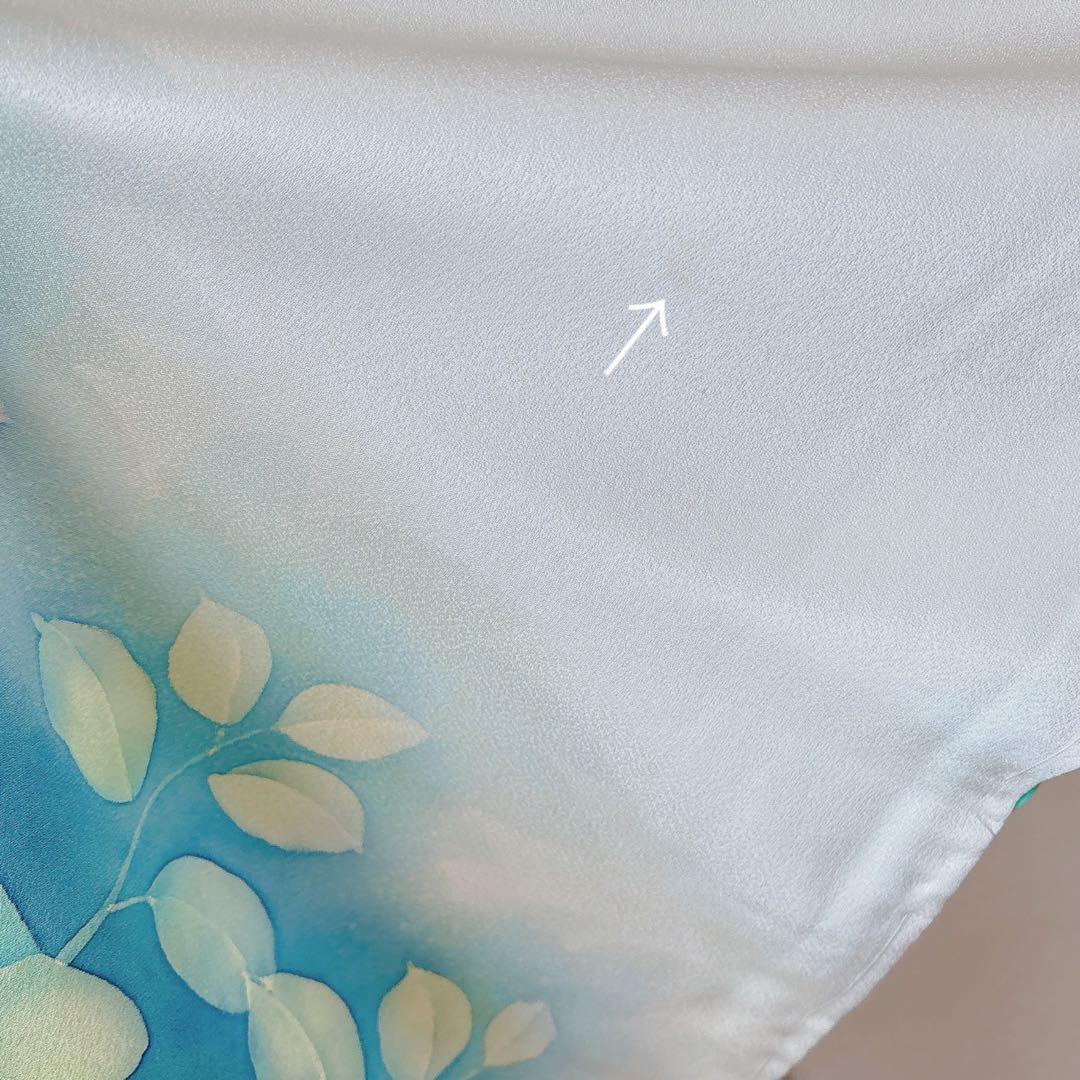 訪問着　フルセット　裄66 友禅　正絹　卒業式　入学式　結婚式　M L 袋帯