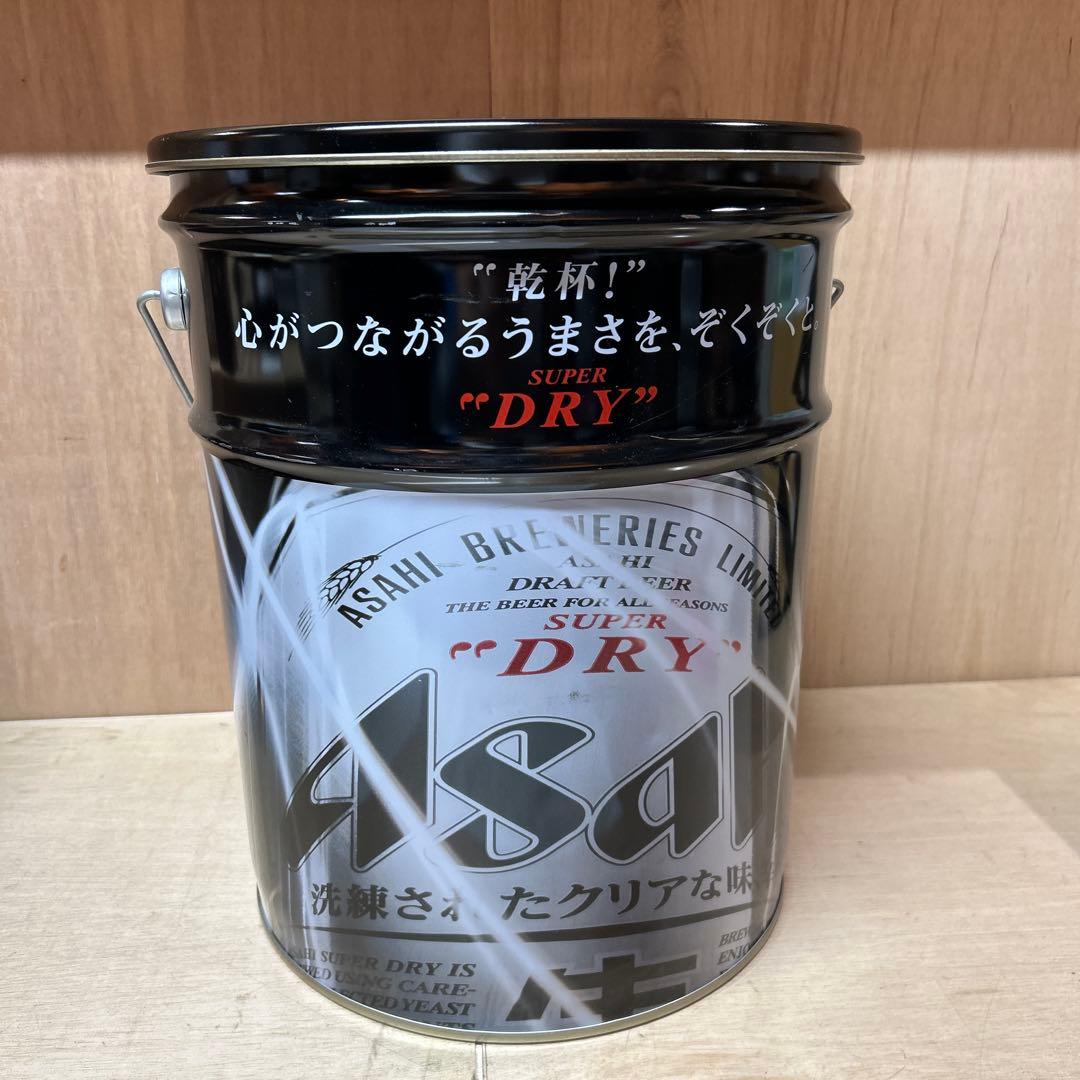 30周年記念　アサヒ　スーパードライ　缶　オリジナルペール缶　ノベルティ