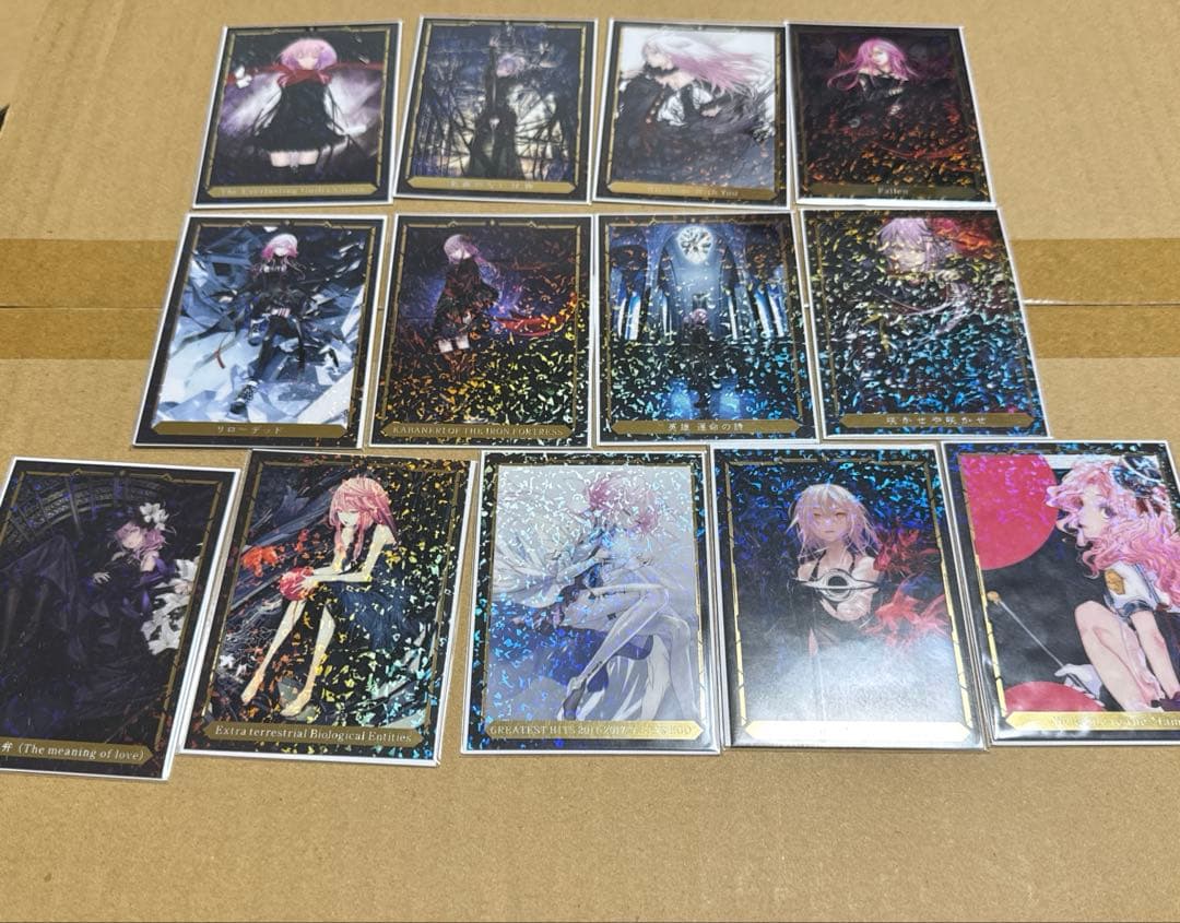 DMMスクラッチ　EGOIST スクラッチ第二弾　カードセレクション　13種