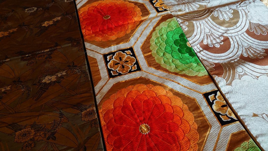 袋帯　着物　帯　刺繍　金糸　旧家　１０種　１０枚