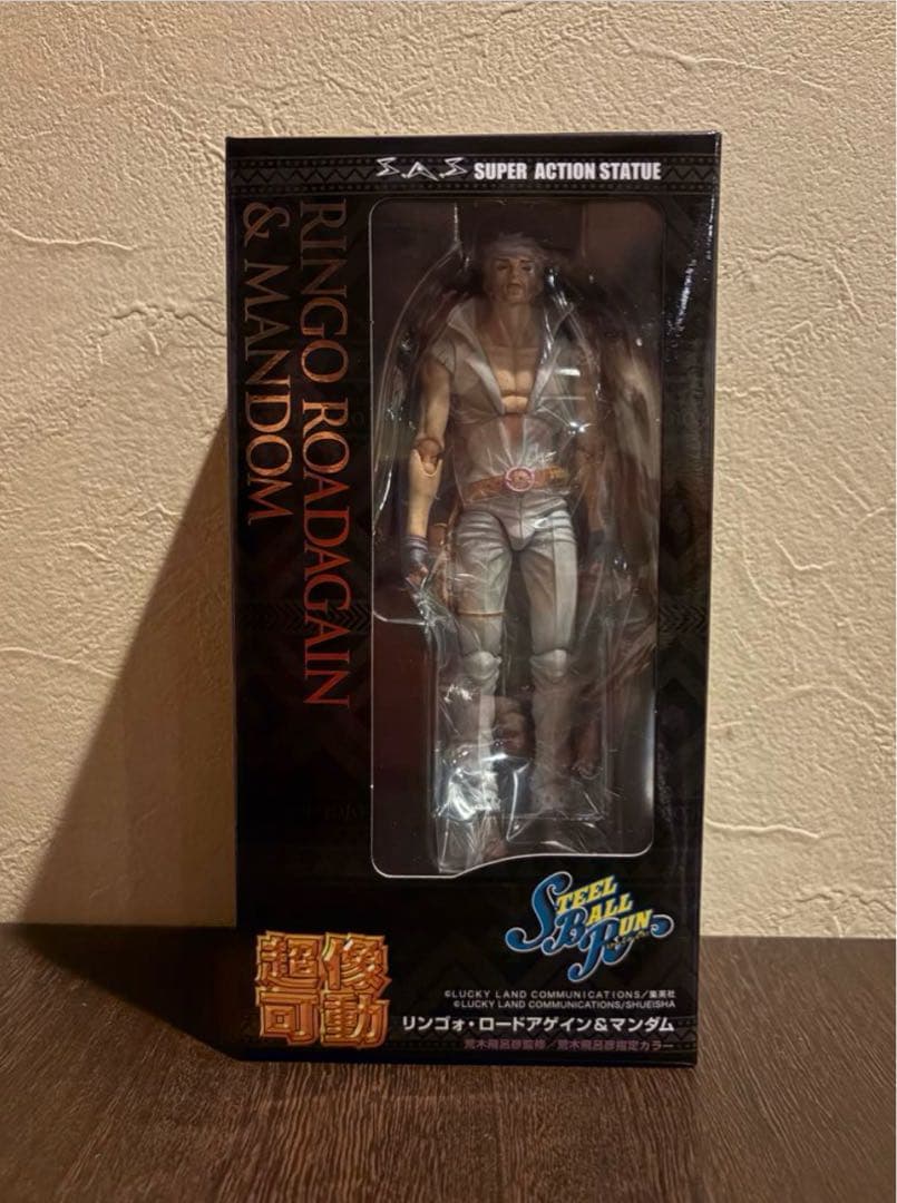 【限定版】超像可動リンゴォ・ロードアゲインSBRジョジョの奇妙な冒険　第7部