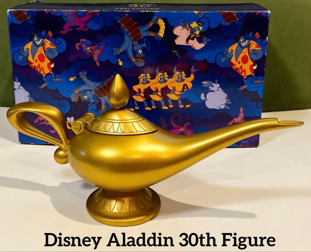 アラジン 魔法のランプ LEDライト ジーニー ディズニーストア レア 希少品