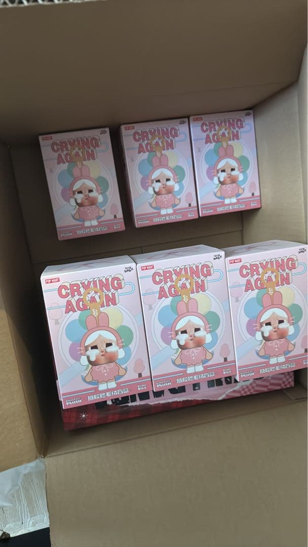 CRYBABY Crying Again フェイスぬいぐるみ