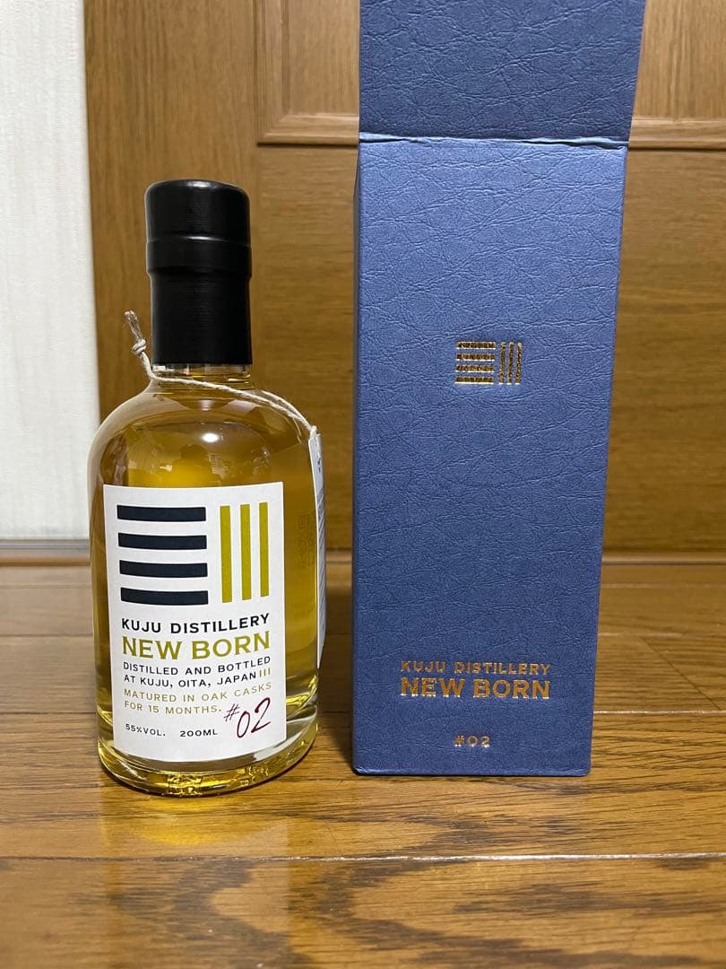 NEW BORN 久住蒸溜所　モルトウイスキー　55％ 200ml