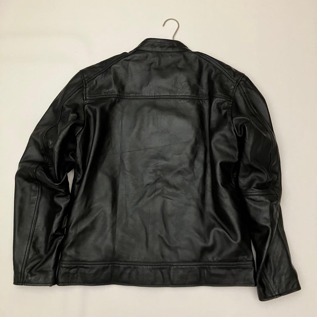 ✨未使用品　タグ付き✨ kaedear シングルライダース　ラムレザー　ブラック