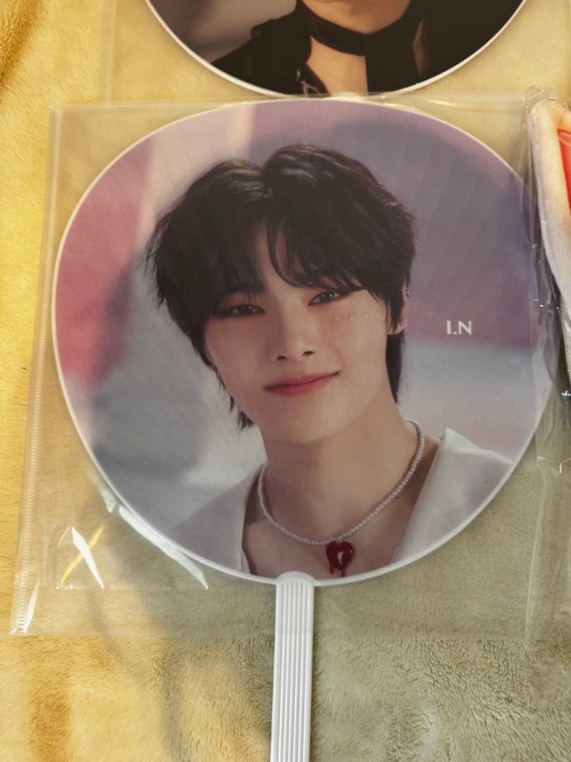 stray kids スキズ 5-STAR I.N アイエン　うちわ　ネックレス