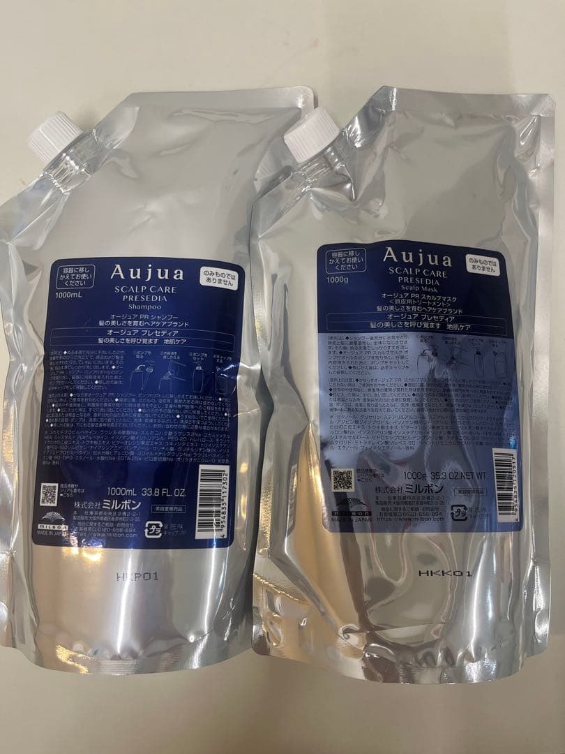 オージュア プレセディアシャンプー1000m&トリートメント1000g新品未使用