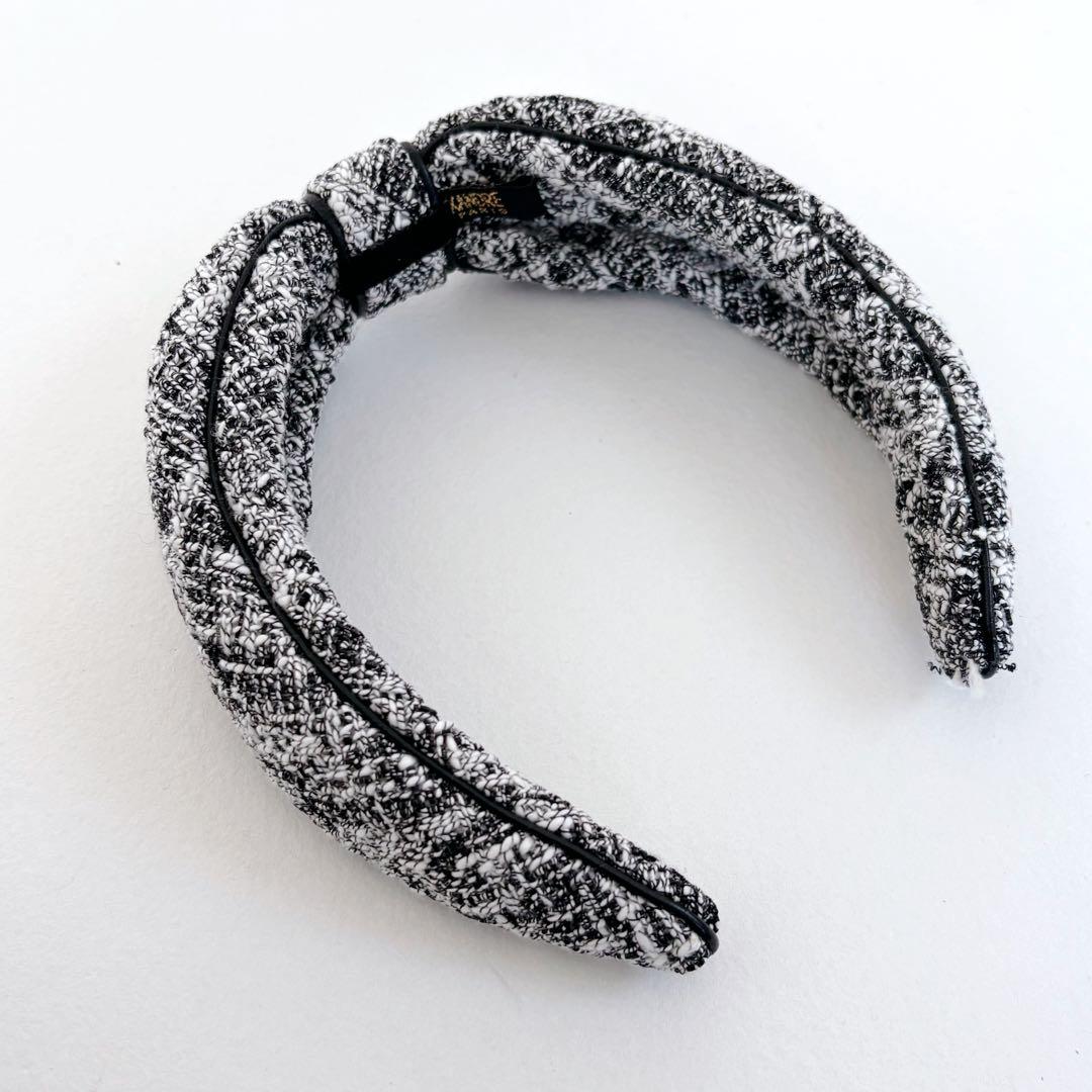 ALEXANDRE DE PARIS アレクサンドル カチューシャ ツイード