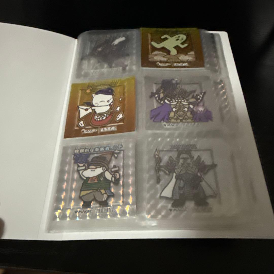 ちびキャラシール　40種　バインダー付き　被りあり　No順