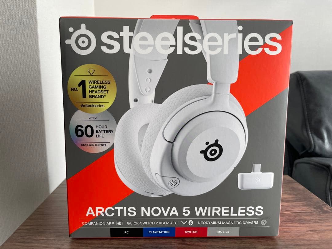 すたいる スチールシリーズ　Arctis Nova 5　ヘッドセット
