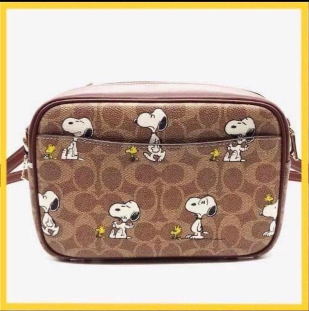 コーチ.COACH バック スヌーピー PEANUTS ショルダーバッグ