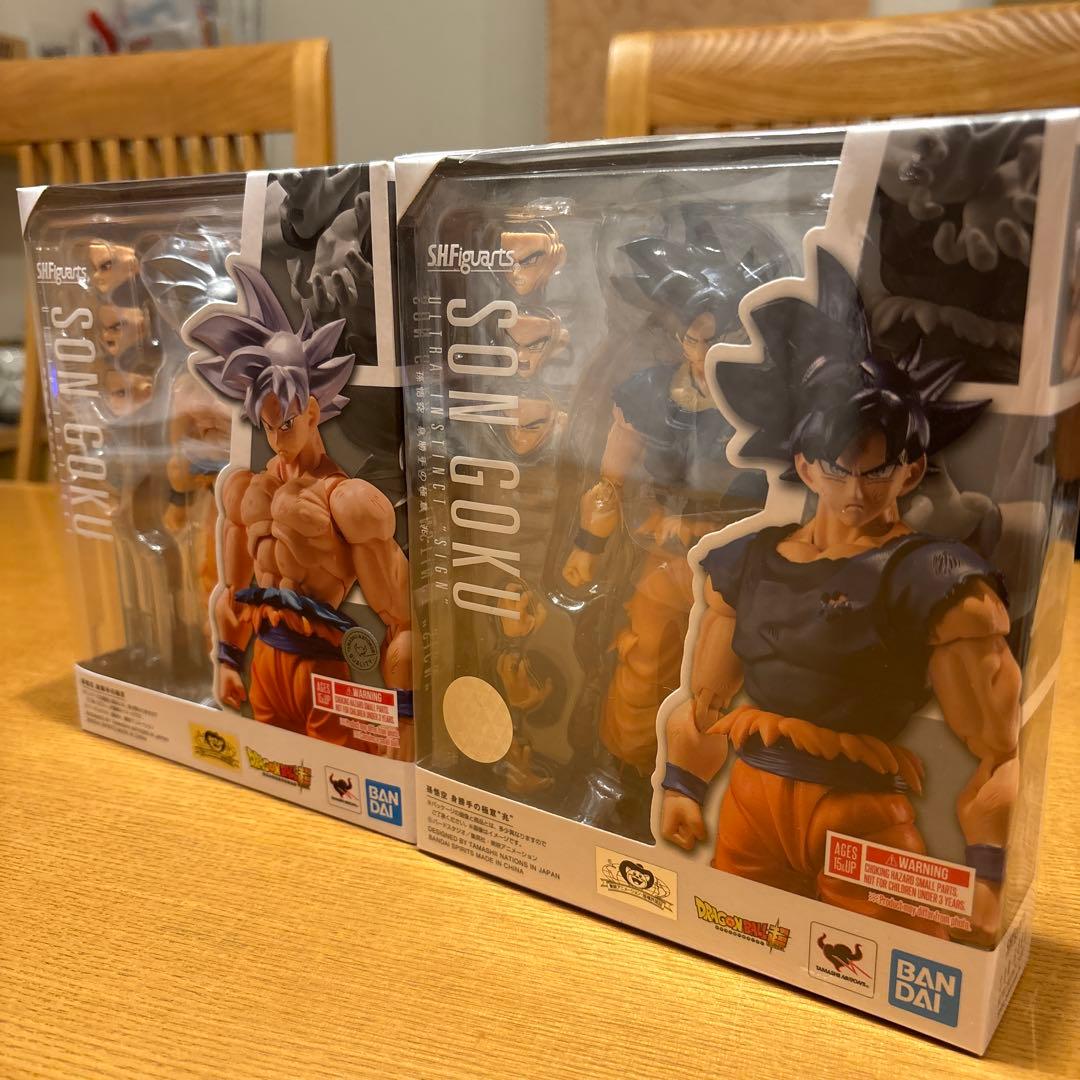 ドラゴンボール S.H.フィギュアーツ 孫悟空 身勝手の極意 2種 新品セット