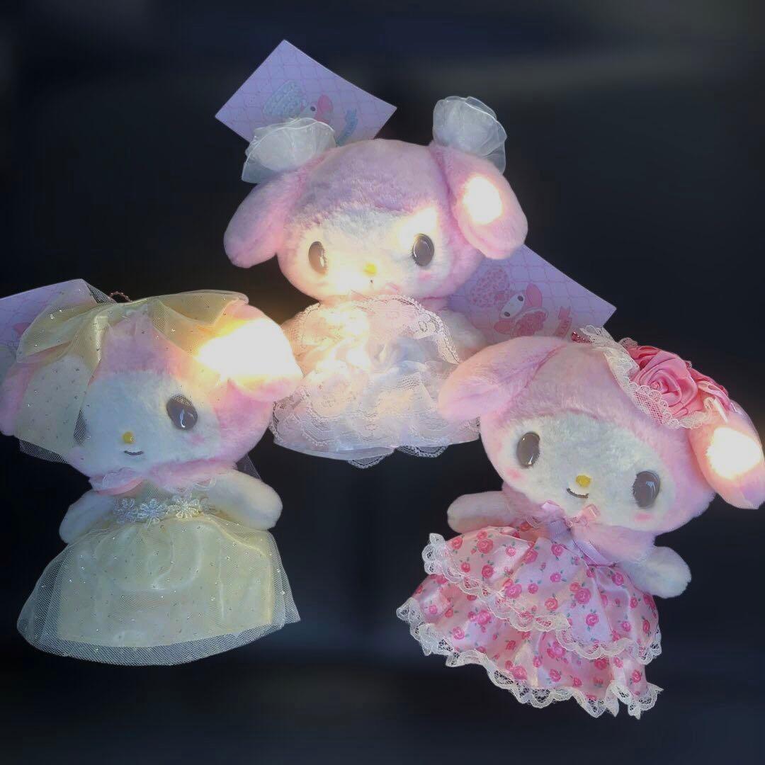 新品　サンリオ レディマイメロディ マスコットホルダー3点セット