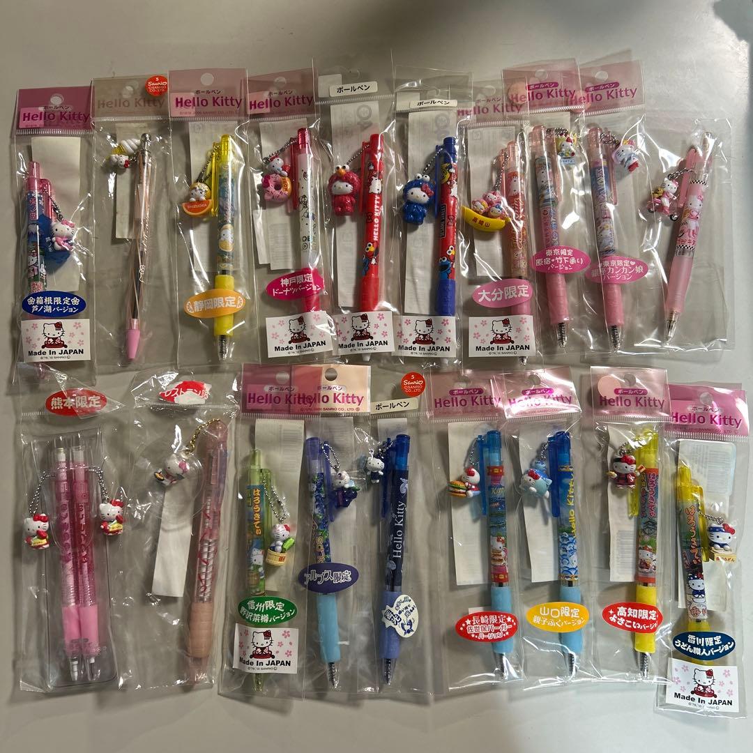 ご当地キティ　ボールペン 20本セット　渋谷キティ物語　カンカン娘　希少　激レア