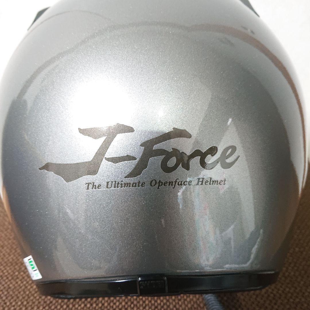 美品　SHOEI ジェットヘルメット　J-Force ディープシルバー　Lサイズ