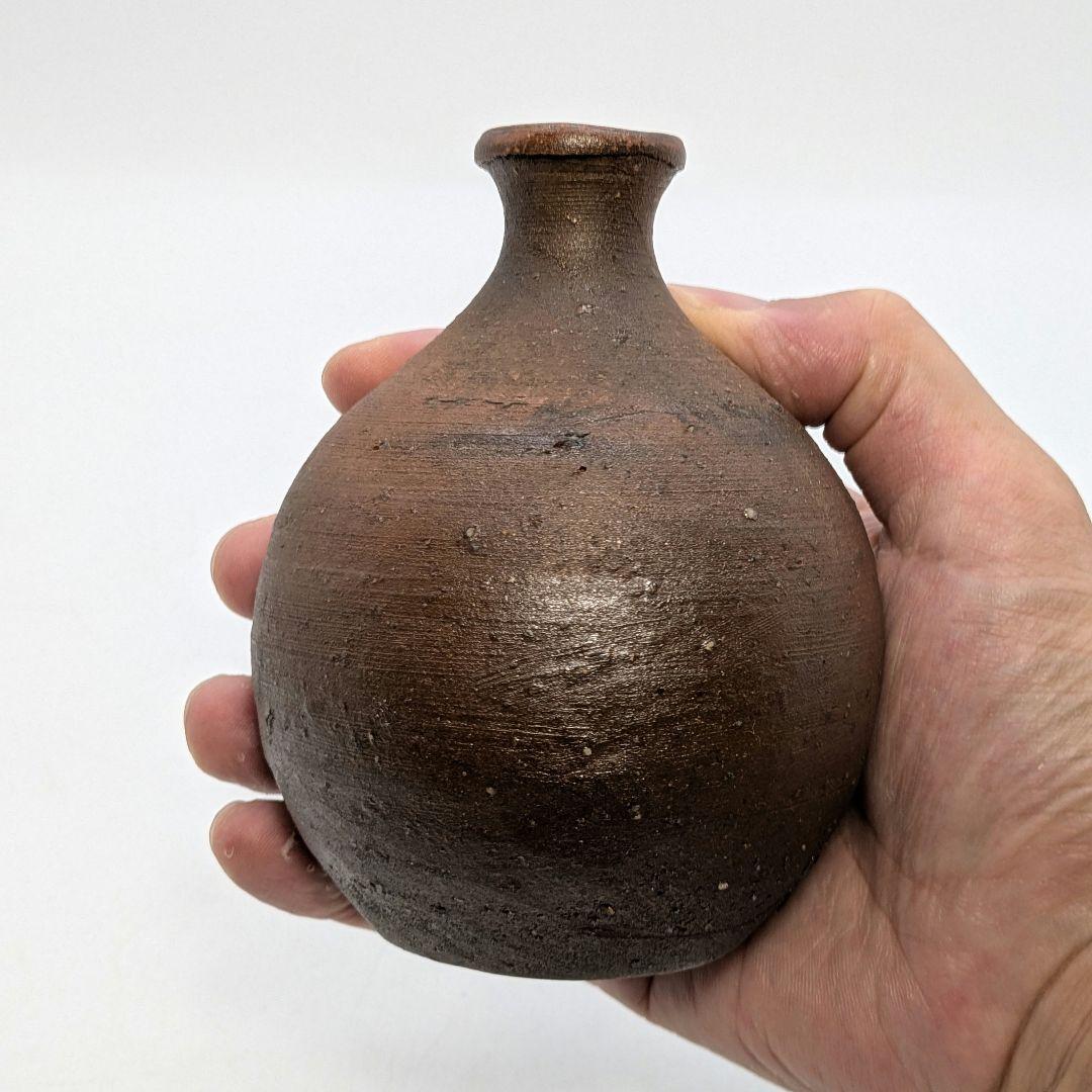 岡山県重要無形文化財 藤原建 備前焼 徳利 共箱 とっくり 酒器 食器 花器