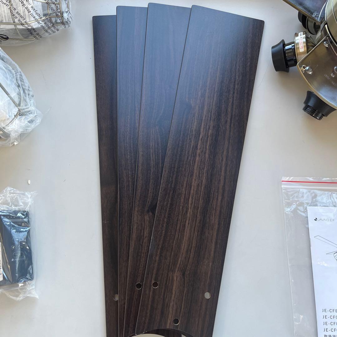 【新品】JAVALO ELF シーリングファン 6灯 LED JE-CF048