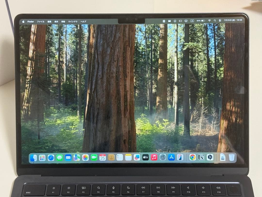 【値下げ中】MacBook Air M2, 8GB, 256GB, US配列