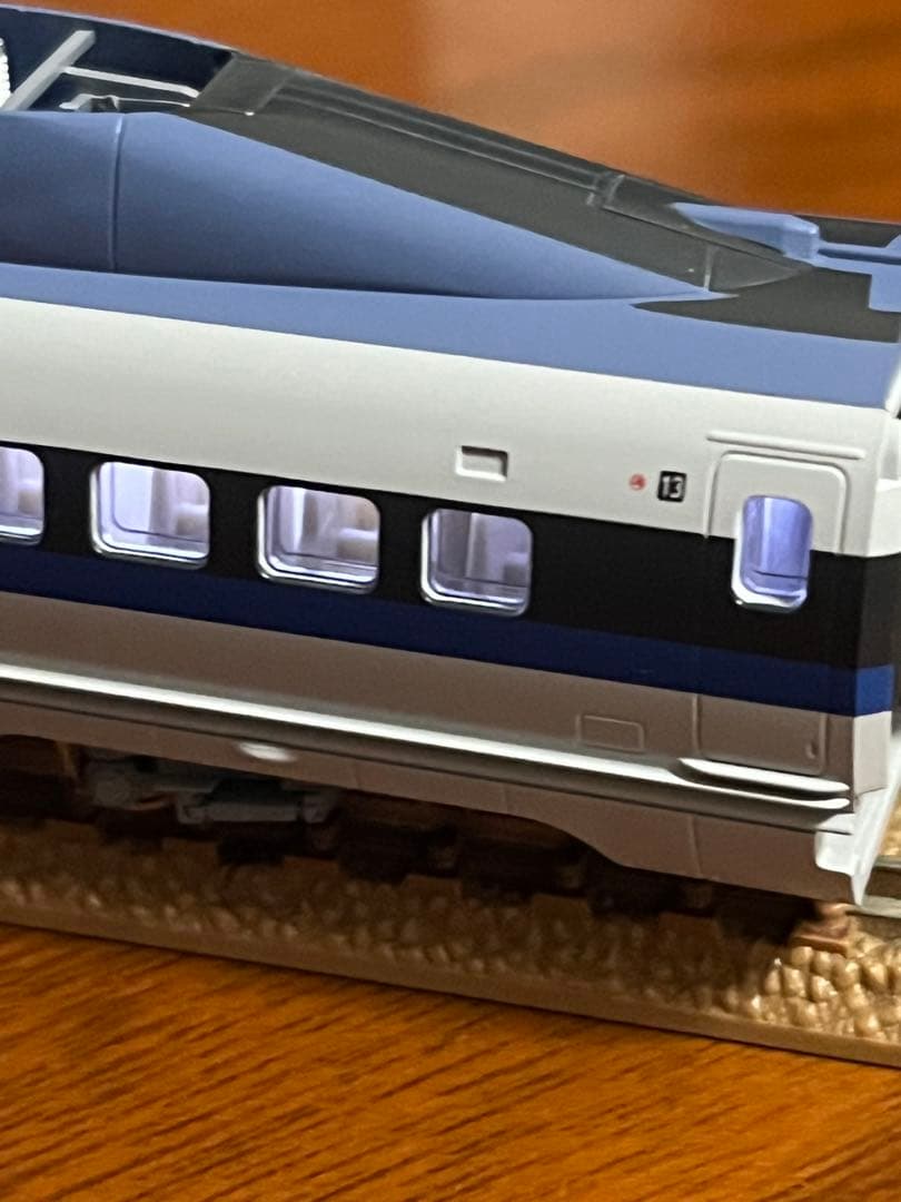 500系新幹線 12両　kato ライト室内灯点灯動力動作確認済