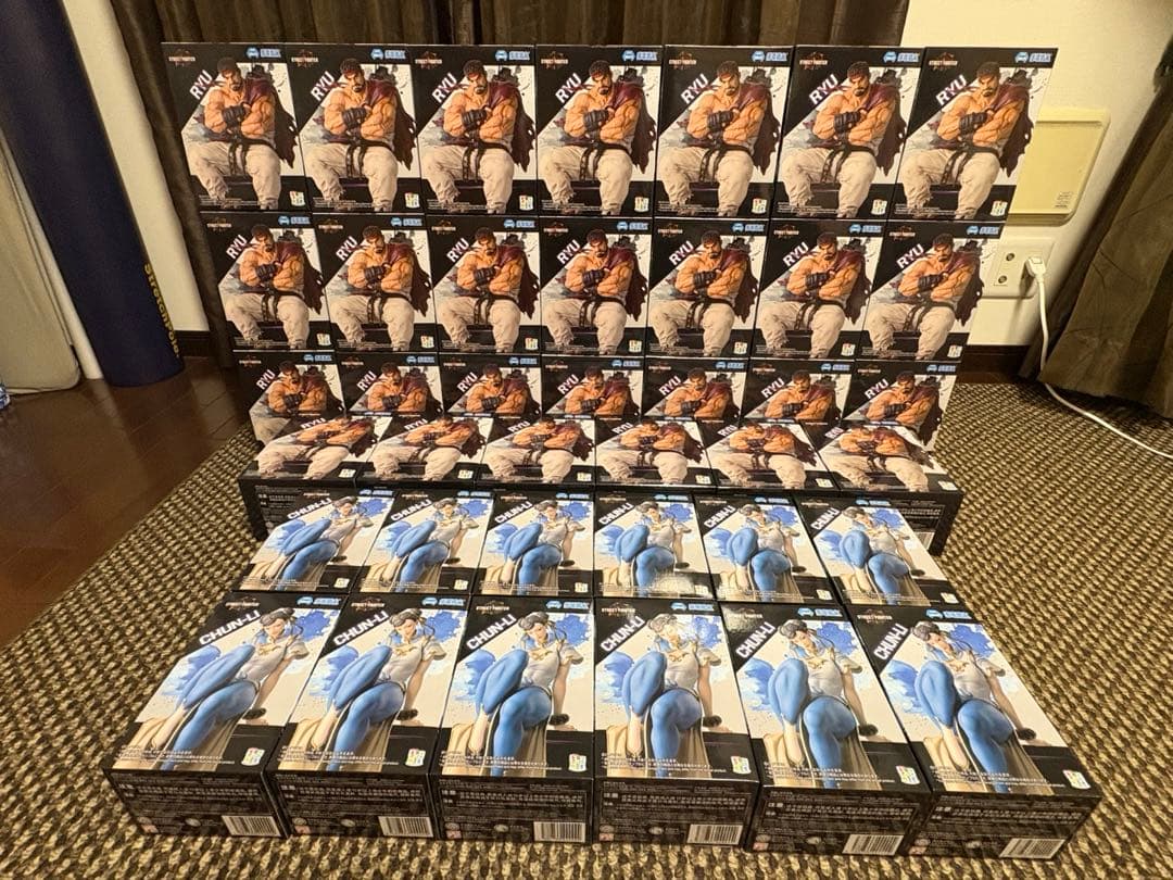 ストリートファイター6ちょこのせプレミアムフィギュア 春麗 リュウ 39個