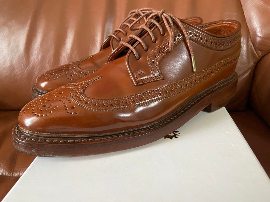 フローシャイム コードバン ウイングチップ Florsheim