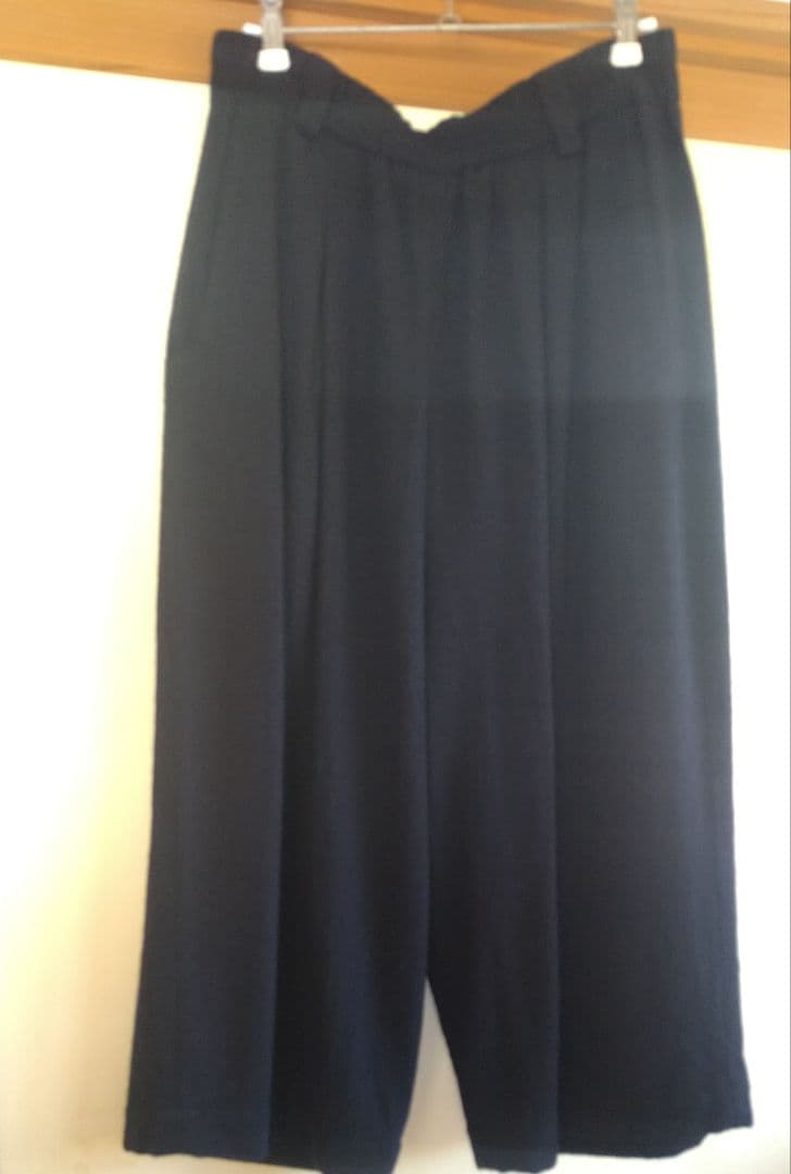アトリエナルセ furano wool wide pants navy