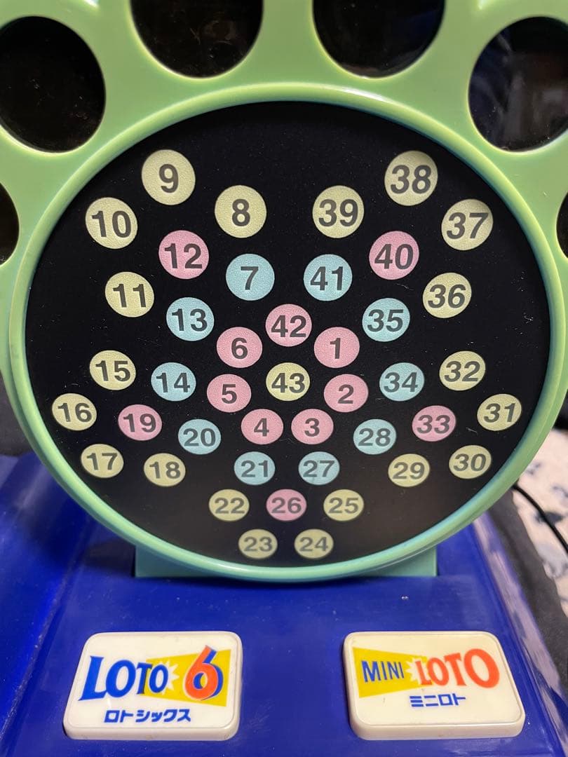 【超貴重】ハッピークーちゃん ロト6 ミニロト　数字予想　宝くじ　レトロ　非売品